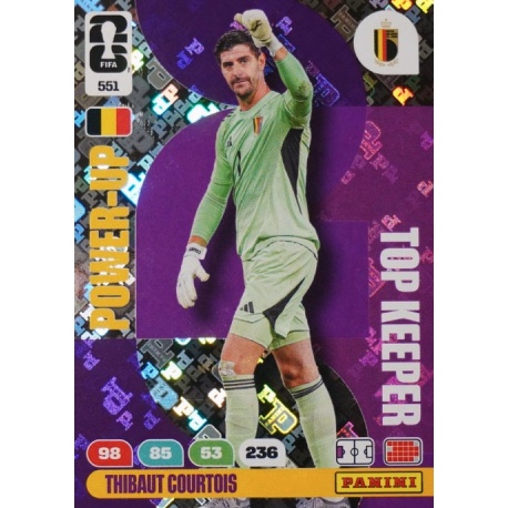 Thibaut Courtois Top Keeper Bélgica 551