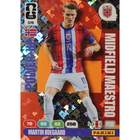 Martin Odegaard Midfield Maestro Noruega 578