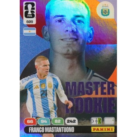 Franco Mastantuono Master Rookie Argentina 609