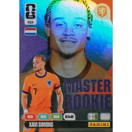 Xavi Simons Master Rookie Paises Bajos 619
