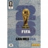 Official Cards Official Emblem Blue Trophy Card Adrenalyn XL Fifa World Cup 2026