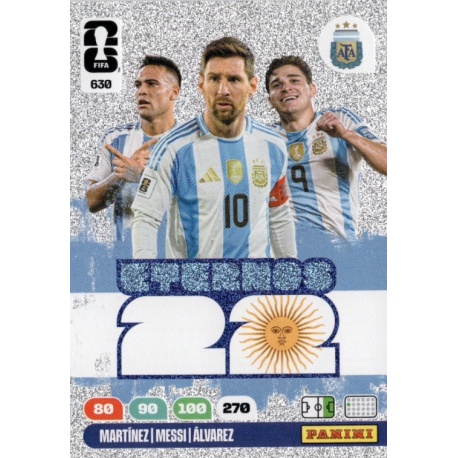 Eternos 22 Delanteros Argentina 630