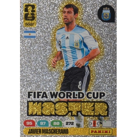 Javier Mascherano Fifa World Cup Master Argentia DB02