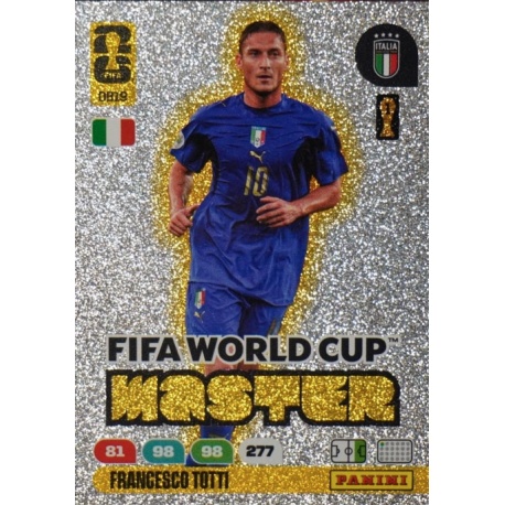 Francesco Totti Fifa World Cup Master Italia DB19