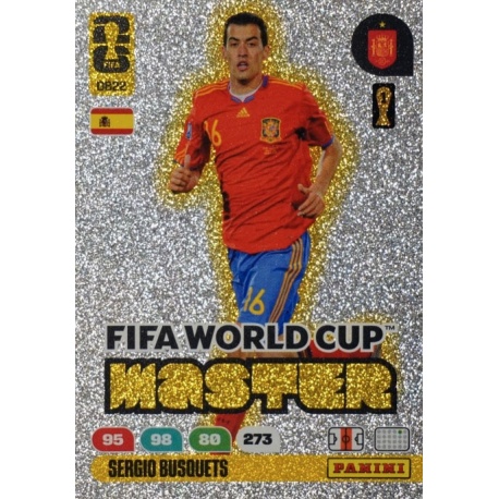 Sergio Busquets Fifa World Cup Master España DB22