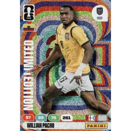 Willian Pacho Limited Edition Ecuador