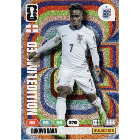Bukayo Saka Limited Edition Inglaterra