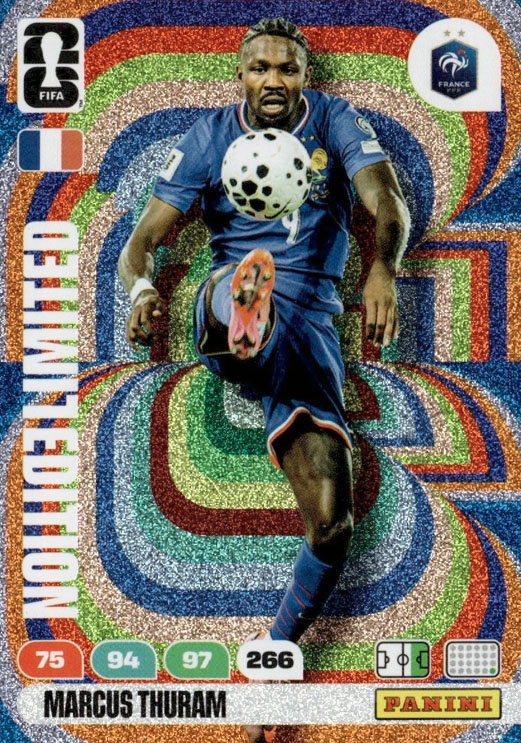 Collect Them Marcus Thuram Limited Edition Panini Adrenalyn XL