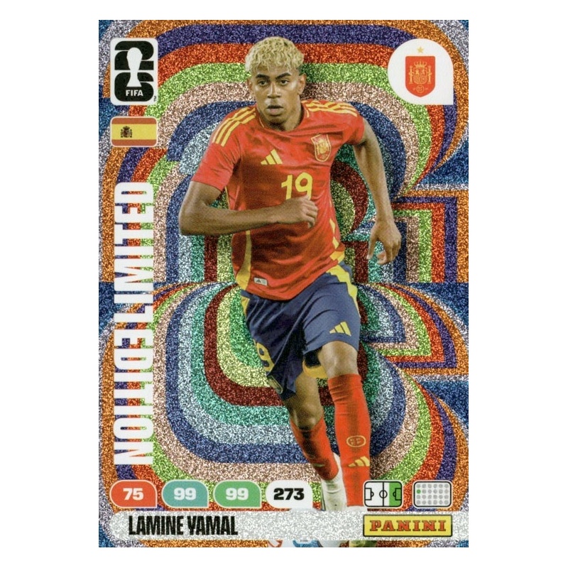 New Arrivals Lamine Yamal Limited Edition Adrenalyn XL FIFA World Cup 