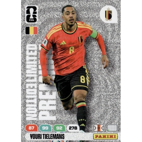 Youri Tielemans Premium Limited Edition Bélgica