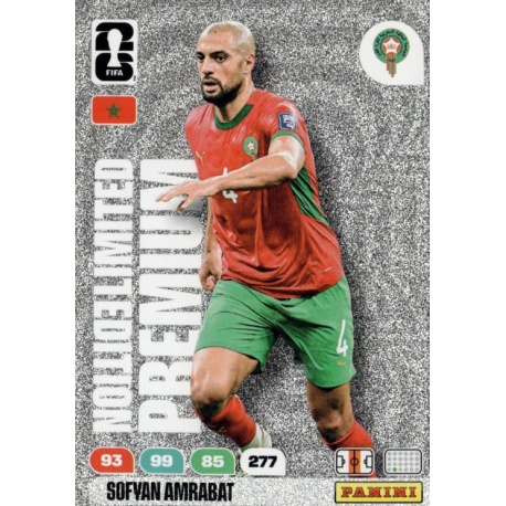 Sofyan Amrabat Premium Limited Edition Marruecos