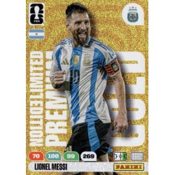Lionel Messi Premium Gold Limited Edition Argentina