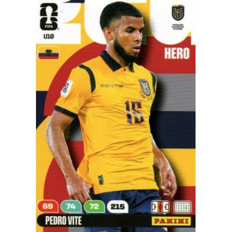 Pedro Vite Update Set Ecuador U10