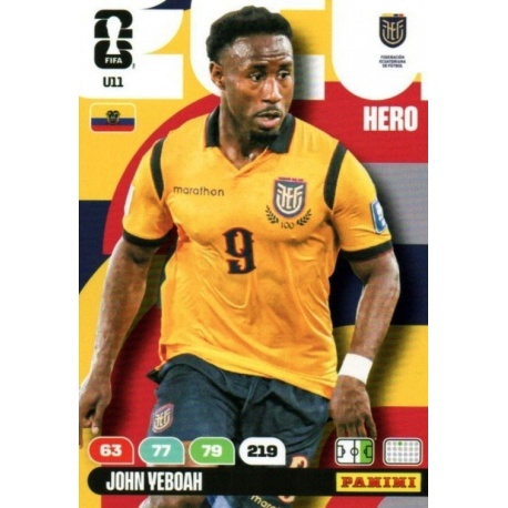 John Yeboah Update Set Ecuador U11