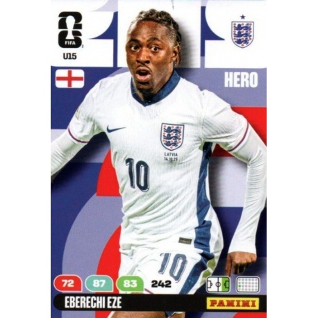 Eberechi Eze Update Set Inglaterra U15