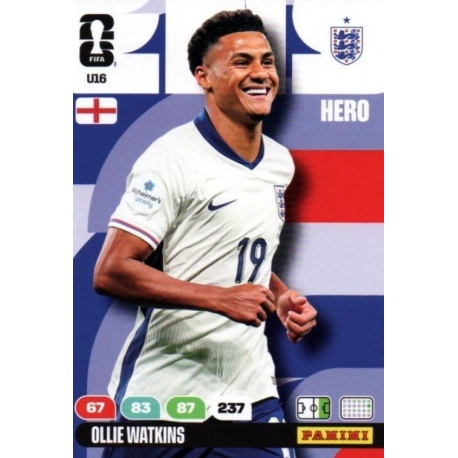 Ollie Watkins Update Set Inglaterra U16