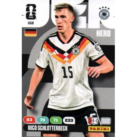 Nico Schlotterbeck Update Set Alemania U18