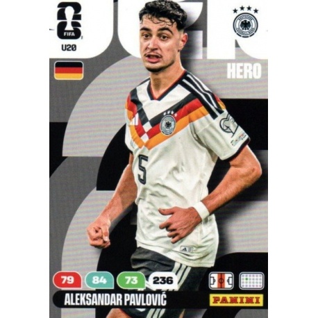 Aleksander Pavlović Update Set Alemania U20