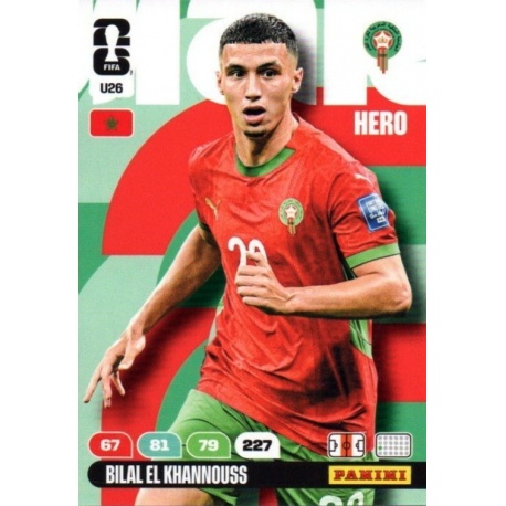 Bilal El Khannouss Update Set Marruecos U26