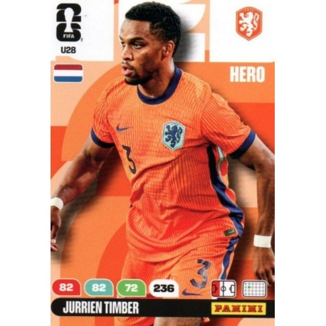 Jurrien Timber Update Set Paises Bajos U28