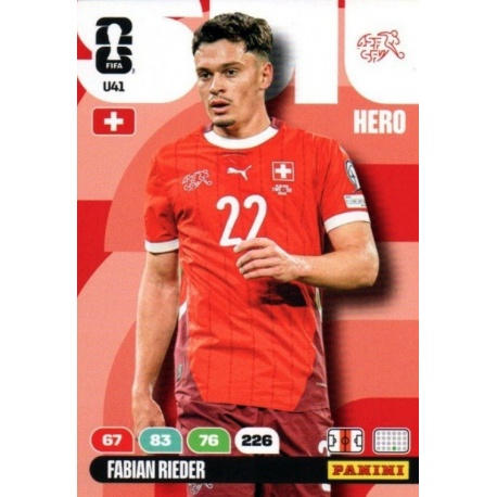 Fabian Rieder Update Set Suiza U41