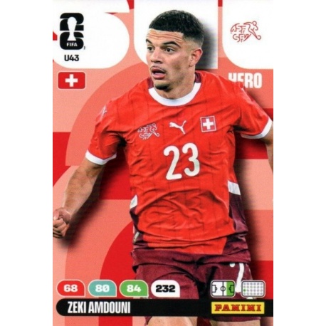 Zeki Amdouni Update Set Suiza U43