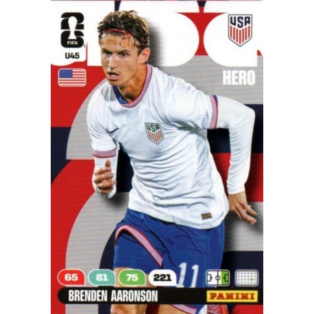 Brenden Aaronson Update Set Estados Unidos U45