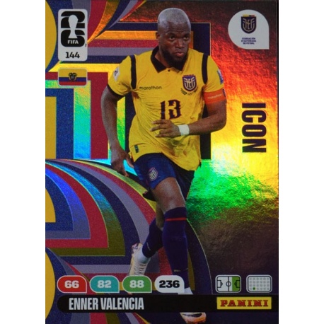 Enner Valencia Icon Ecuador 144