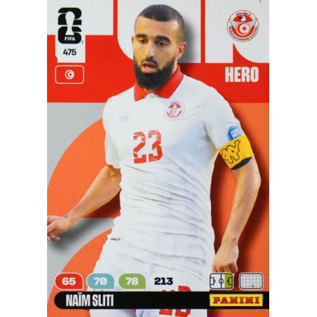 Naim Sliti Túnez 475