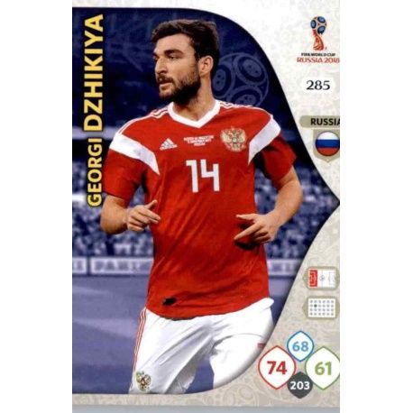 Georgi Dzhikiya Rusia 285 Adrenalyn XL World Cup 2018 