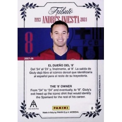 Shop Now The Owner of 8 2007-08 Andres Iniesta Tributo Box Panini