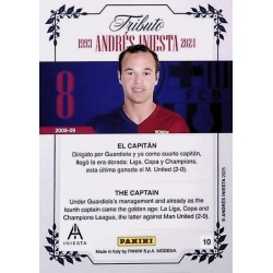 Collect Them The Captain 2008-09 Panini Tributo Iniesta Box Oficial