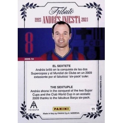 Sale Online The Sextet 2009-10 Panini Tributo Iniesta Box Oficial