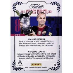 New Arrivals A Special League 2012-13 Andres Iniesta Tributo Box Panini
