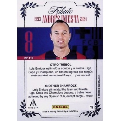 Buy Now Another Clover 2014-15 Tributo Andrés Iniesta Panini Box