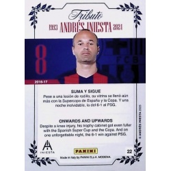 New Arrivals Suma y Sigue 2016-17 Tributo Andrés Iniesta Box Panini