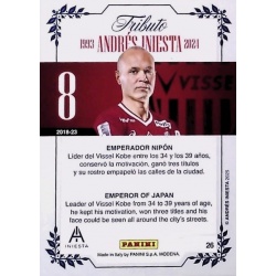 Sale Online Emperor of Japan 2018-23 Panini Tributo Iniesta Box Oficial