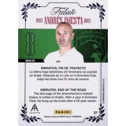 Exclusive online deal Emirates End of the Journey 2023-24 Tributo Andrés Iniesta Box Panini