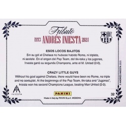New Arrivals Those Crazy Little Kids Tributo Andrés Iniesta Panini Box