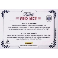 Exclusive online deal Well Done, Andrés Tributo Andrés Iniesta Panini Box