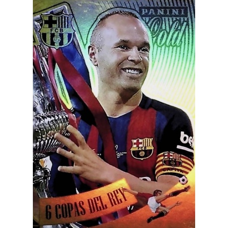 47 6 Copas del Rey Panini Gold