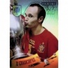 Official Cards 2 European Championships Panini Gold Andres Iniesta Tributo Box Panini