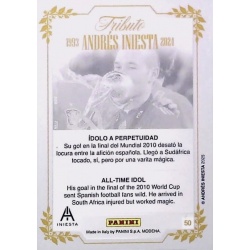 Buy Now 1 World Cup Panini Gold Tributo Andrés Iniesta Box Panini