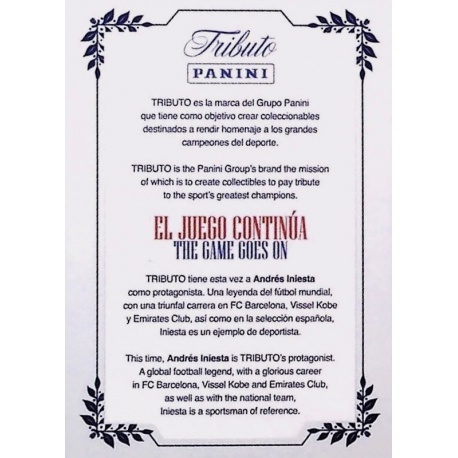 Indice Tributo Iniesta