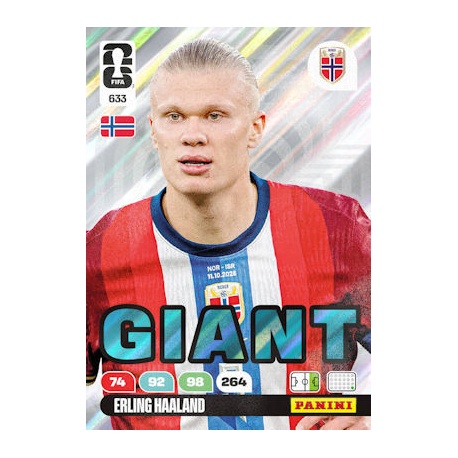 Erling Haaland Giant Noruega 633