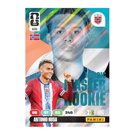 Antonio Nusa Master Rookie Noruega 635