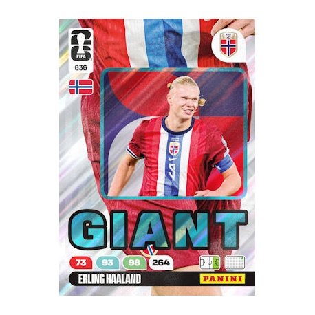 Erling Haaland Giant Noruega 636