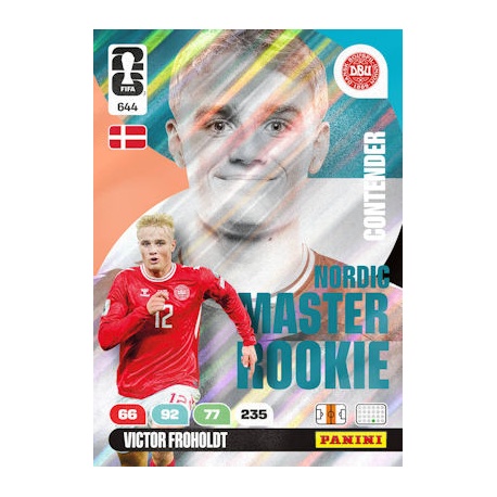 Victor Froholdt Master Rookie Dinamarca 644