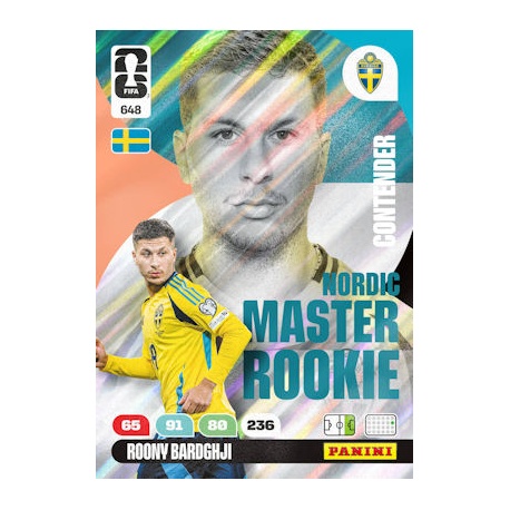 Roony Bardghji Master Rookie Suecia 648
