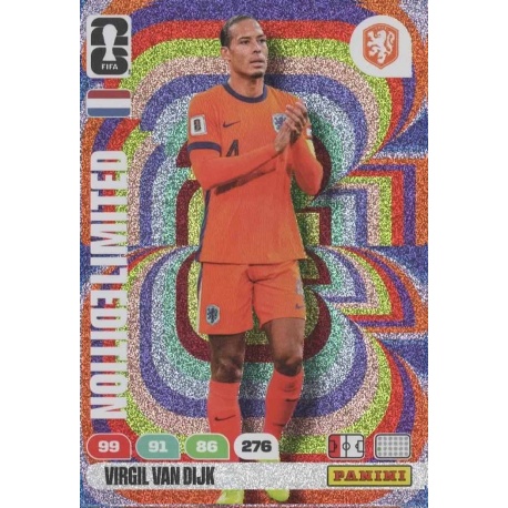 Virgil van Dijk Limited Edition Paises Bajos